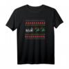 Ugly Christmas Sweater für Eisenbahn Zugführer T-Shirt  Lustiges Weihnachtsgeschenk für Eisenbahner und Modelleisenbahn-Fans
